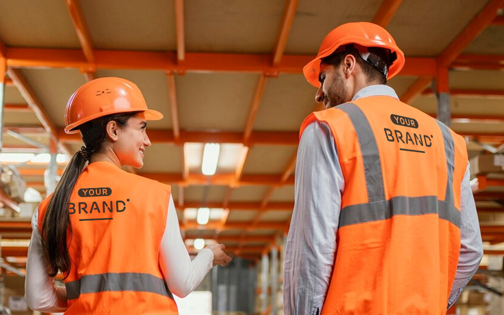 Werkkleding met je eigen logo of afbeelding